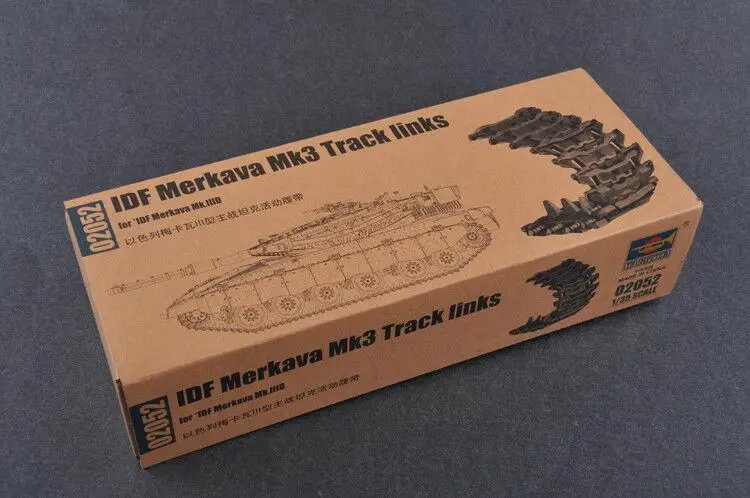 Trombettista Modello 1/35 02052 Idf Merkava Mkiii Track Link Model Kit