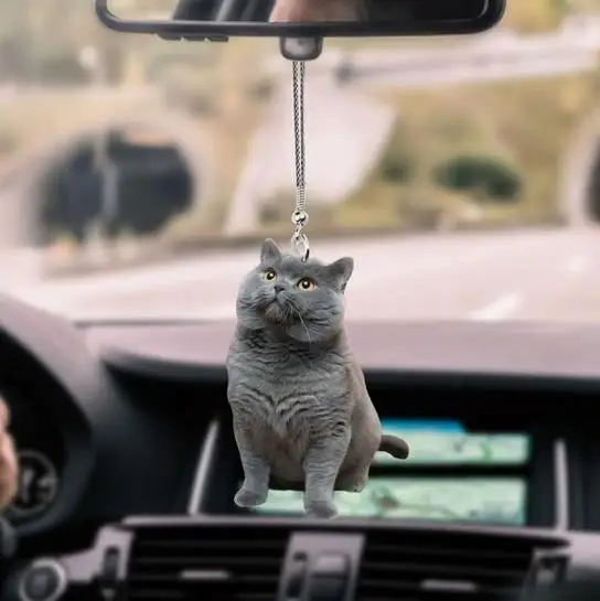 Details about   Cute Dog Cat Car Hanging Ornament with Colorful Balloon Hanging Decor Gift 