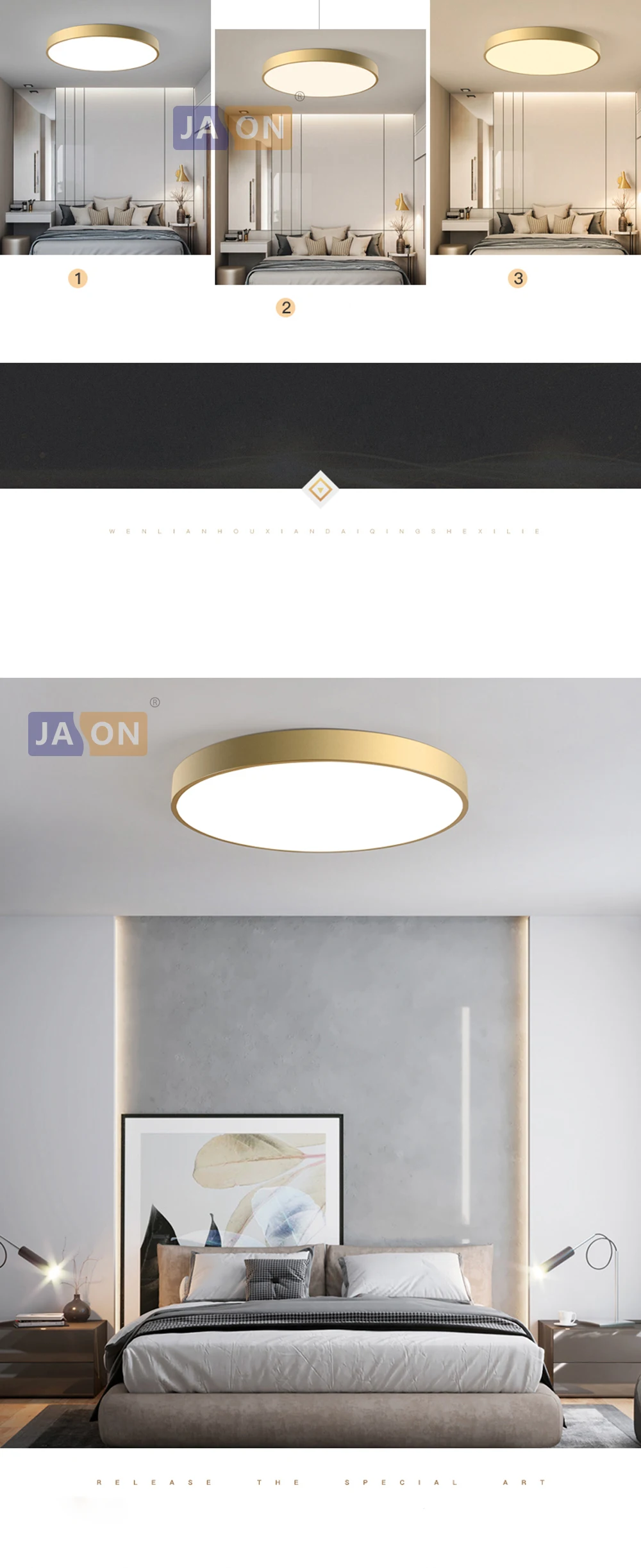 Luzes de Teto. Lâmpada de Teto para Foyer Moderno Ferro Acryl Redondo Ouro Prata 5cm Fino Lâmpada Led. Luz Led 19 Luzes de teto