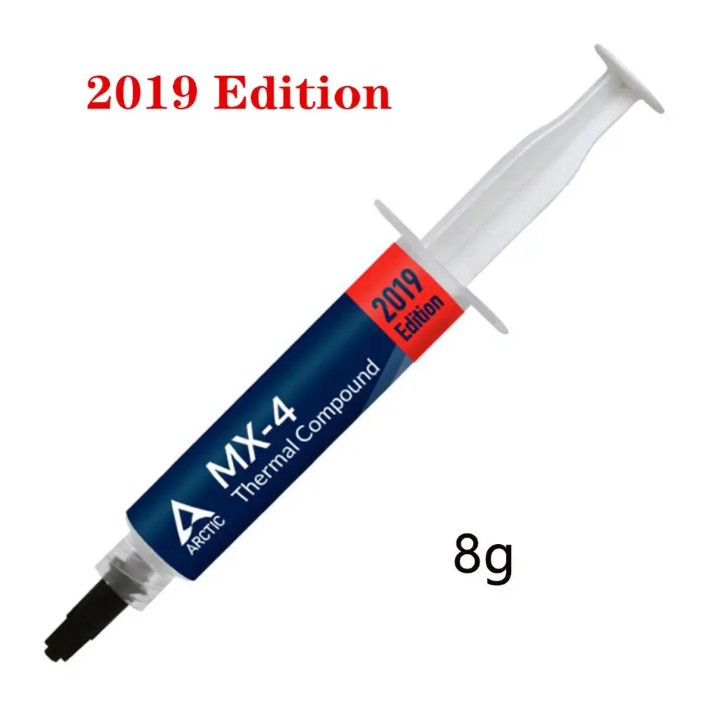 Arctic MX-4 cpu 2g 4g 8g 20g видеокарта термопаста силиконовая MX 4 кулер трубка MX-2 MX 2 Чип Процессор соединение смазки - Цвет лезвия: MX-4 8g 2019