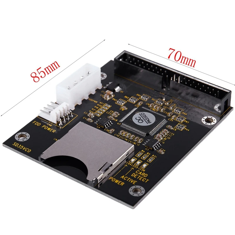 SD SDHC SDXC MMC карта для IDE 40Pin 3,5 дюймовый адаптер
