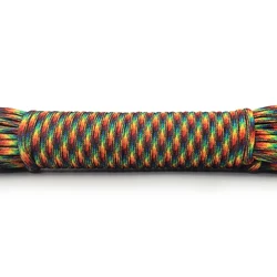Vibrant 4mm Paracord - 31m Multi-use Rope for Outdoor & DIY Projects (9 core-camouflage 9)
