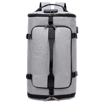 

Anti Theft USB Large Capacity Travel Backpack Sports Bag Training Fitness Bag for Gym Women Men Hand Luggage Bag with Shoes Bag