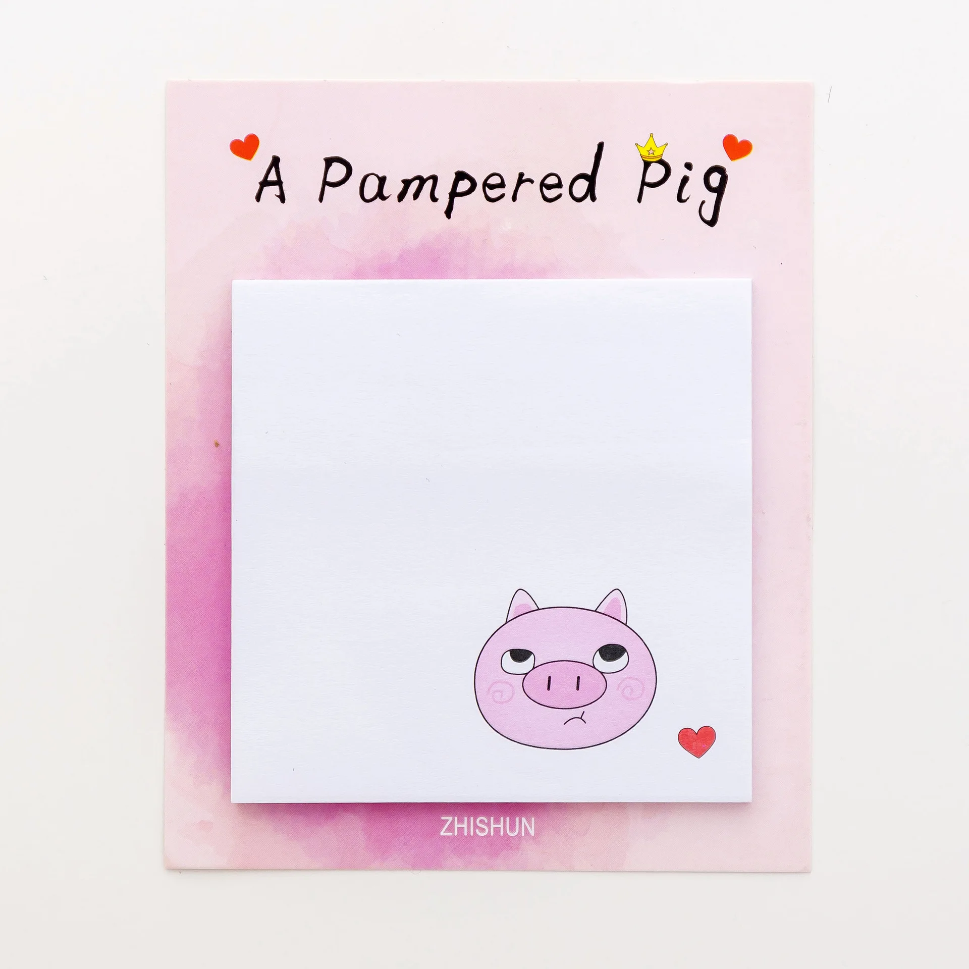 Kawaii Pig Sticky Notes розовый милый мультфильм Memopad наклейка для планировщика креативные N Times блокноты офисные школьные канцелярские принадлежности Декор - Цвет: pampered1pc