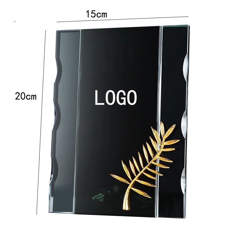 

Custom Crystal Authorization Card Custom Trophies Plaque Joining Distribution Product Business Agent Authorization Glass