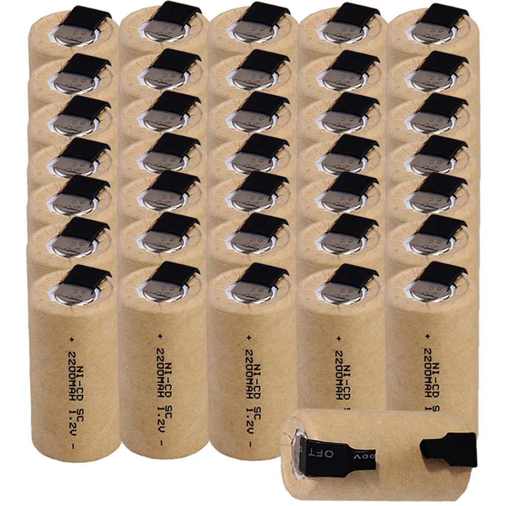 Sc-Batteries Rechargeable NICD 2200mah For Makita Screwdrivers Sub Flat-Top Emergency-Lighting