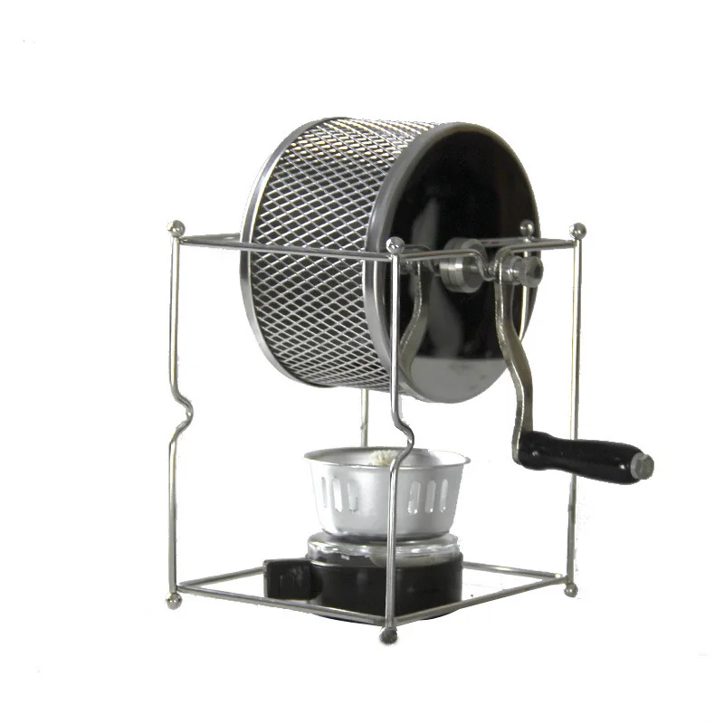  Manual Coffee Bean Grinder Stainless Steel Roller Coffee Bean Baking Machine Kitchen Tools - 4000126691177