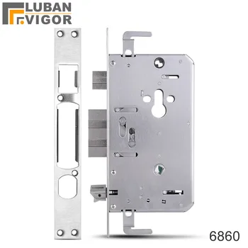

6860 304 stainless steel Lock body for Smart fingerprint lock,so strong , Mute, Anti-collision, durable,Safety door lock body