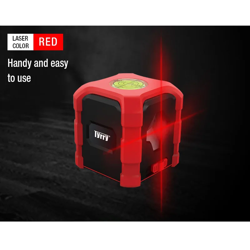 Лазерный уровень TYRRY портативный самонивелирующийся мини нивелир с USB зарядкой и
