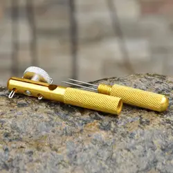 Hook Aluminum Alloy Tool Fishing Line Knotter Fishhooks Tie Device Sub-line Tier Small Hooks Outdoor Fishing Tools Fishing Acces