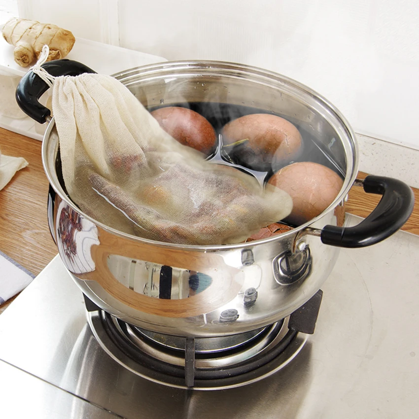 Sachet Filtre En Coton Lin Multifonctionnel Filtre Pour Medecine