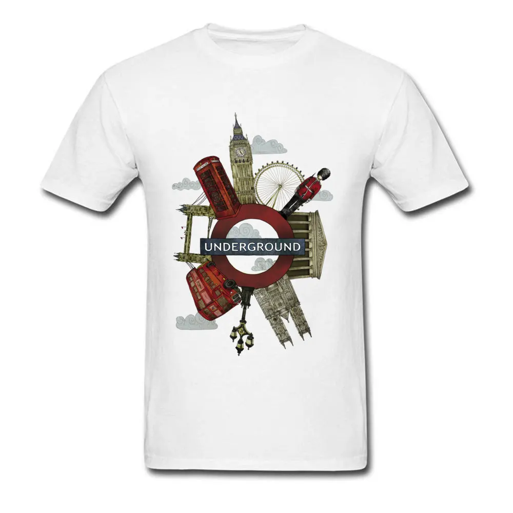 Around London On Sale Short Sleeve Casual Tshirts 100% Cotton Round Neck Boy Tops & Tees Group T Shirt Summer Autumn Around London white