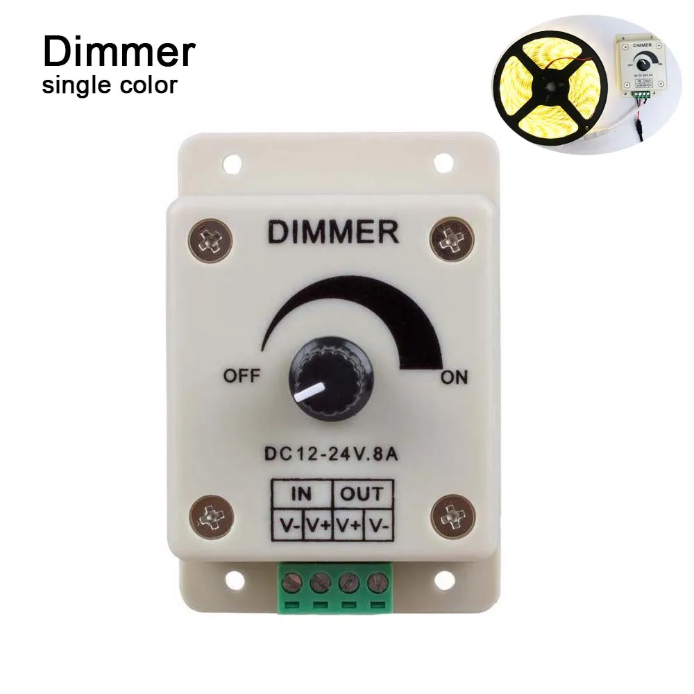 Pwm Dimmen Controller Voor Led Verlichting Lint Strip 12 24 Volt (12V