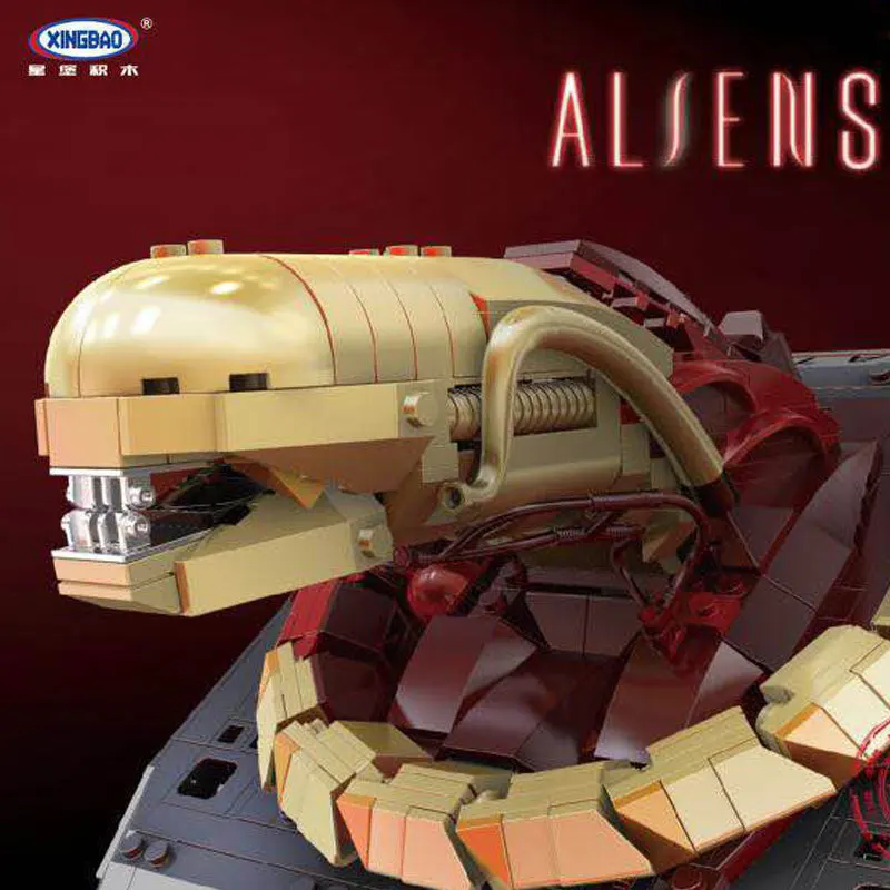 

830Pcs XINGBAO Alien Planet Genuine Creative Aliens Movie MOC Series Building Blocks Educational Toys Model Christmas Gifts