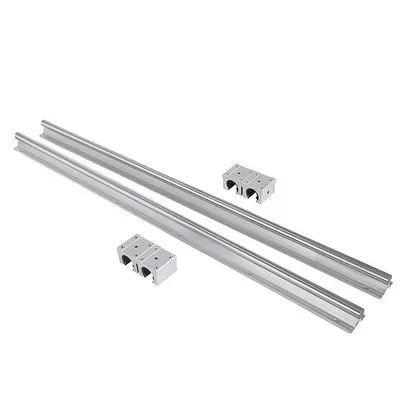 US $158.90 SFU1605 Ball Screw Any LengthBKBF12Ekef12Fkff12 End Support Block1605 Nut HousingSBR20 Linear Rail SupportSBR20UU For Xyz