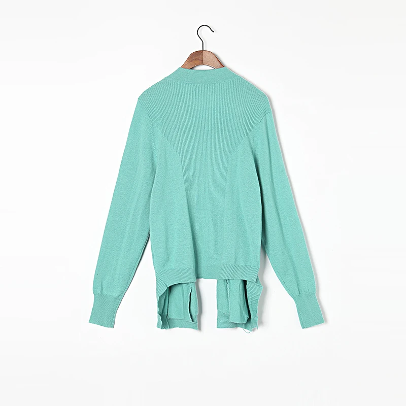 100 кашемировый свитер женский длинный кардиган высокое качество зимние свитера Фиолетовый зеленый серый теплый мягкий однотонный натуральный материал