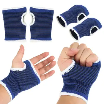 

Autumn Winter Hand Care Warm Protect Fitness Equipment Barbell Dumbbells Care Palm No Finger Sports Fitness Gloves