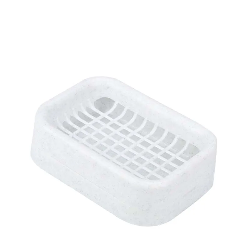 1 шт Двойная Слои пластиковый держатель для мыла дренаж мыльница душ Soapdish Non-slip блюдо дренажный инструмент Аксессуары для ванной комнаты