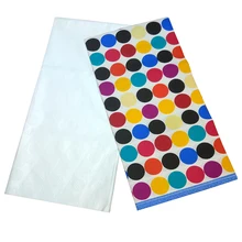 Полиэстер, ткань с восковым принтом,, Анкара, тиснение, ткань для галстука-краски, высокое качество, настоящий воск, принт, сделай сам, ткань 2+ 2 ярдов