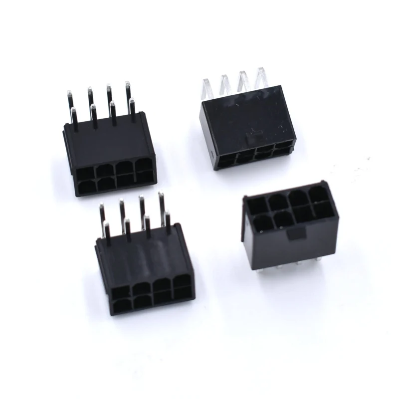 5 шт./лот 5569-8A женский 4 2 мм Шаг Угол molex 5569 8pin Разъем pcb для GPU pci-e печатная плата |