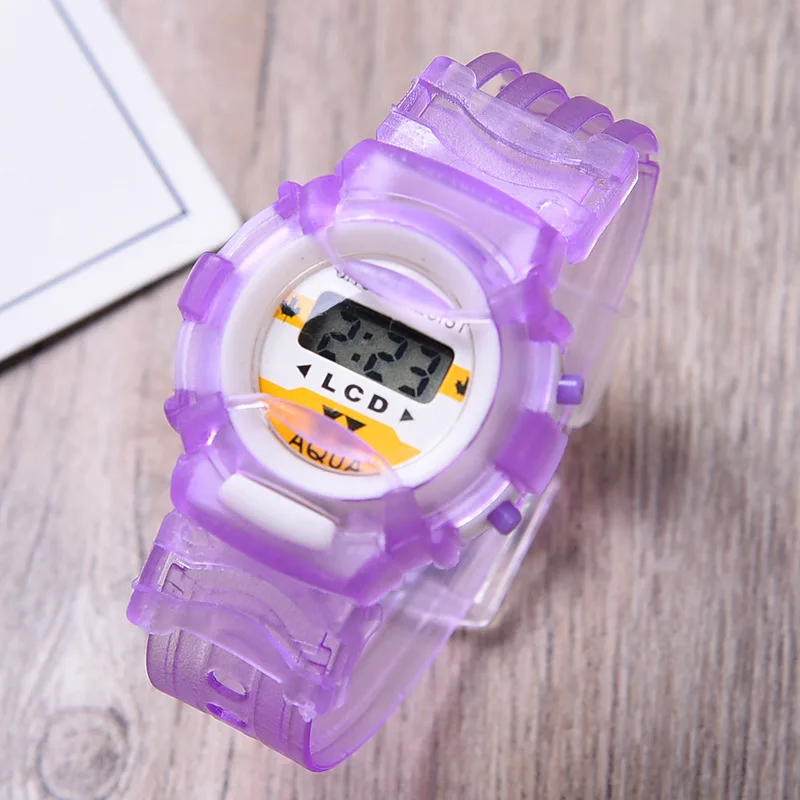 Fashion Bracelet Watch Children Watches Kids for Girls Boys Sport Electronic Wristwatch LED Digital Child Clock Student Watch