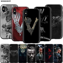 Webbedepp сериал «Викинги» чехол для Apple iPhone 11 Pro XS Max XR X 8 7 6 6S Plus 5 5S SE