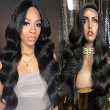 Натуральный цвет, парики из натуральных волос, глубокая часть, парики из натуральных волос на кружеве, 360, парик из натуральных волос