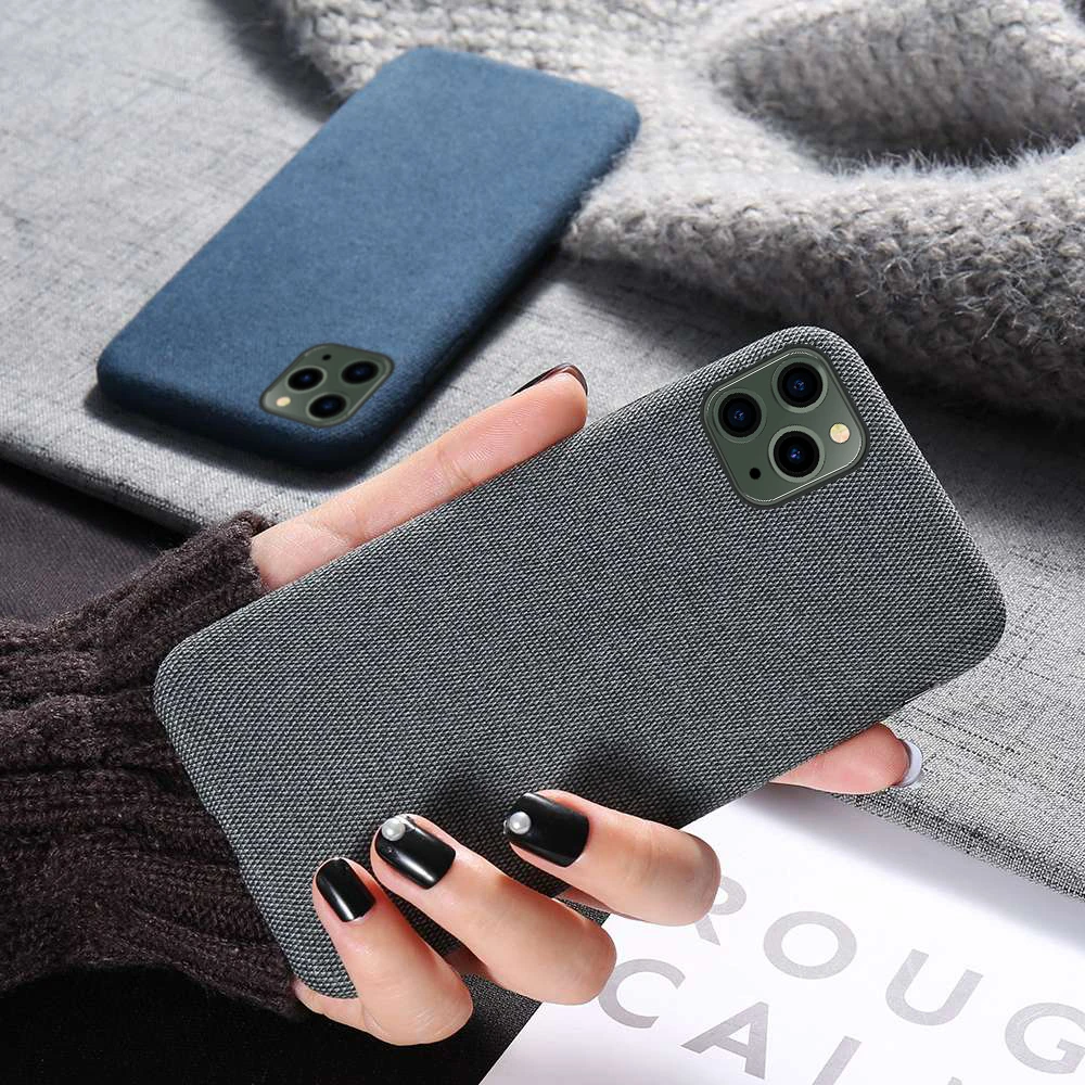 FLOVEME Cloth Case for iPhone Xr Case For iPhone 11 Pro Max Silicone Ultra Thin Cover 2