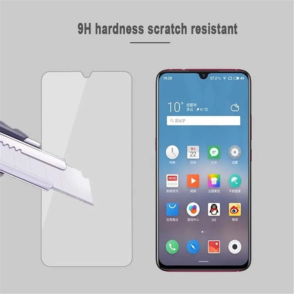 5 шт./10 шт. закаленное стекло для защиты экрана Meizu Note 9/8/M8C/M6T/M6S/M6/M5/Note/M5S/M5C 9H 2.5D