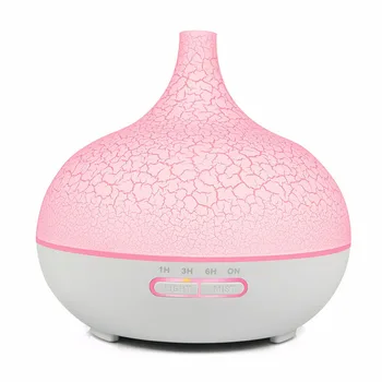 

Air Humidifier Creative Household Ultrasonic Diffuser Crackle Aromatherapy Machine 7 Changeable Color Options 400ml