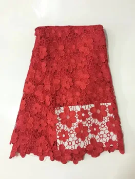 

Most Welcome red african cord lace fabrics,swiss voile lace,high quality guipure lace for wedding multi colour R12401