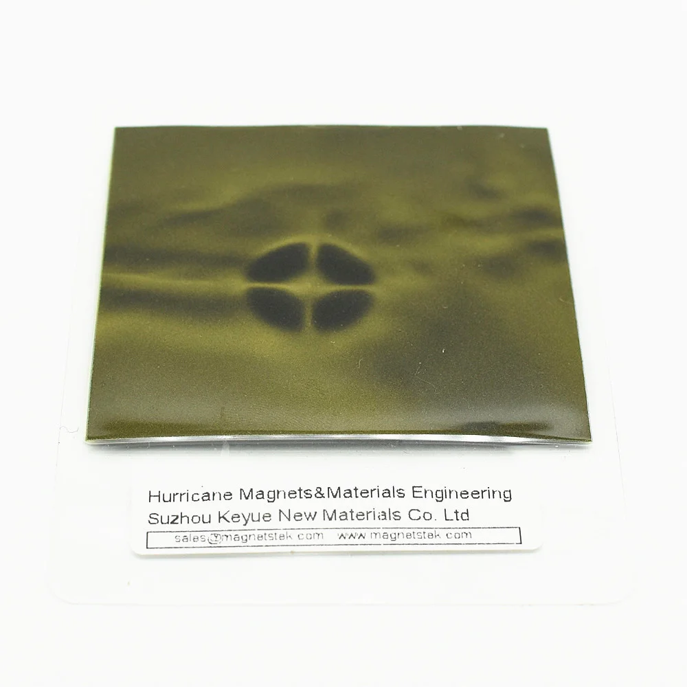 Magnetic Field Graphics Magnet Poles Testing Card Magnetism Area Observation Film Display Viewing Magic Polar Light | Инструменты