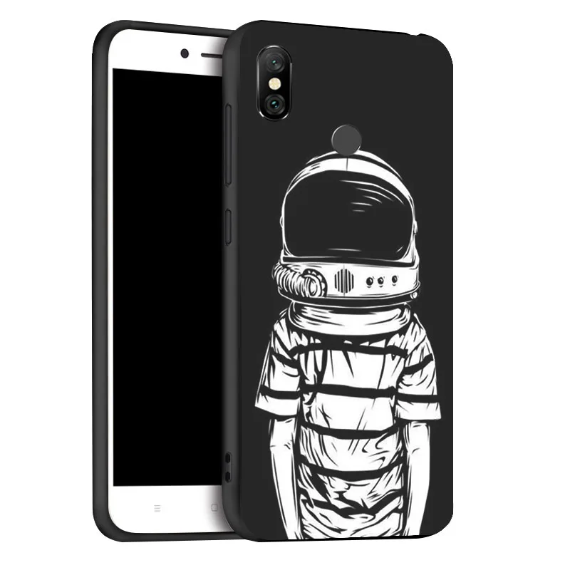 x050 Черный чехол с 3D рисунком для Xiao mi Red mi K20 Note 7 6 5 Pro 7A 6A Чехол Мягкий матовый чехол для телефона для Xiaomi mi 9T A2 Lite - Цвет: x050