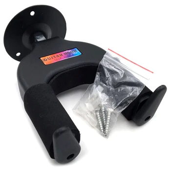 

ABLB--Guitar Wall Hook Gravity Self-Locking Wall Hook Guitar Electric Guitar Wall Mount Iron Base Stand Accessories