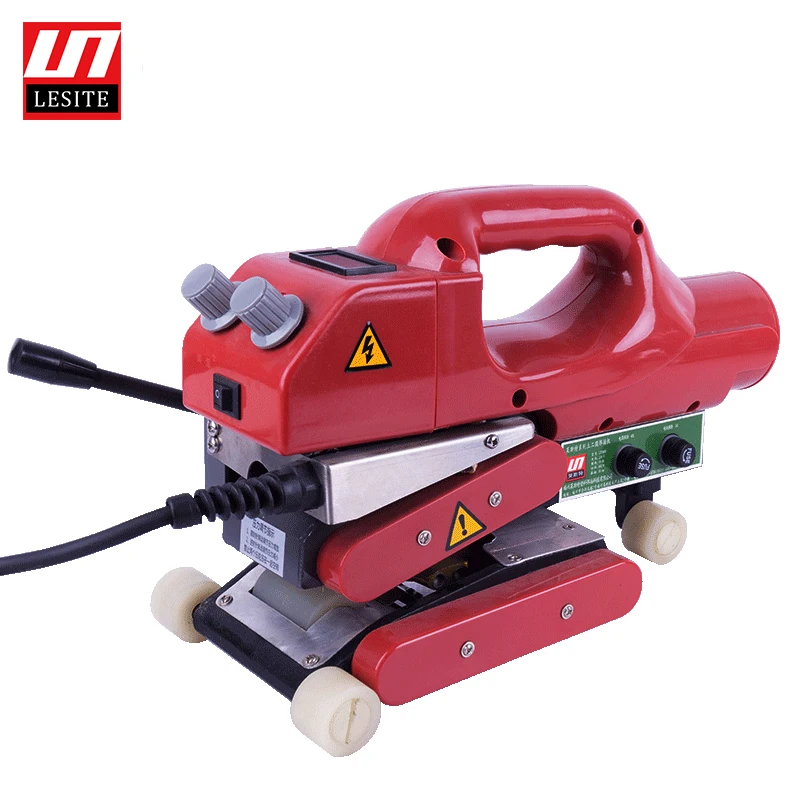 US $874.80 Geomembrane Welding Machine Hot Wedge Welding Machine HDPE Sheet Plastic Liner Welder PVC Film Sealing Machine LESITE LST800