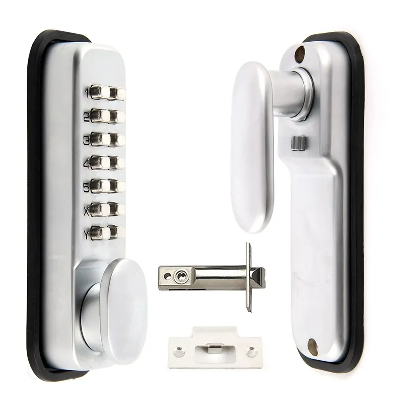 

Best Digital Push Button Door Lock Key Pad Code Combination Access Mechanical Keyless