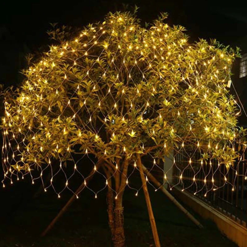 СВЕТОДИОДНАЯ Гирлянда сосулька садовая наружная Водонепроницаемая фонарь на
