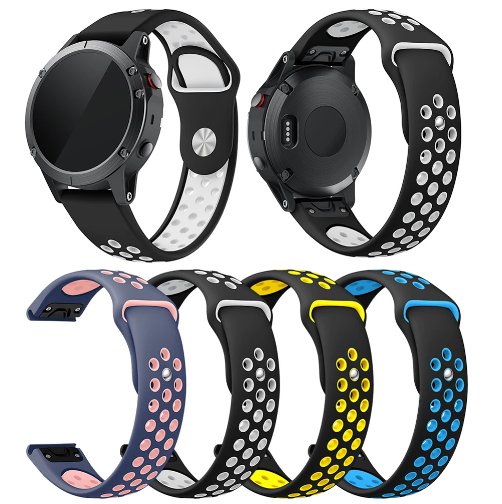 Мягкий силиконовый ремешок для наручных часов Garmin Fenix 5 gps Fenix 5 Sapphire Premium gps Forerunner 935 gps Ремешки для наручных часов