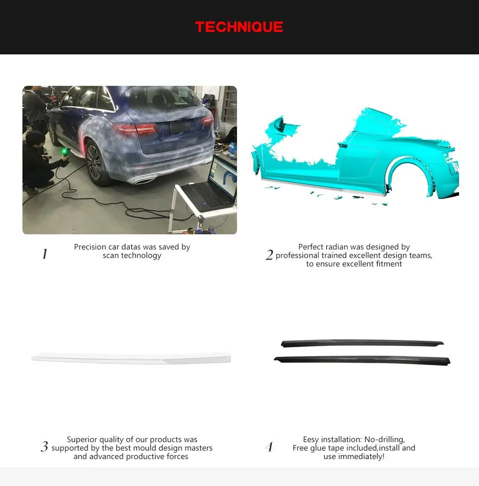 Для Audi R8 комплект кузова автомобиля боковые юбки фартуки для наращивания углеродного волокна комплект кузова