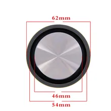 2 дюйма 2,5 источник баса НЧ-динамик пассивный вибрации пластина из мягкой резины низкочастотный радиатор для Bluetooth Динамик для использования в домашних условиях 1 шт