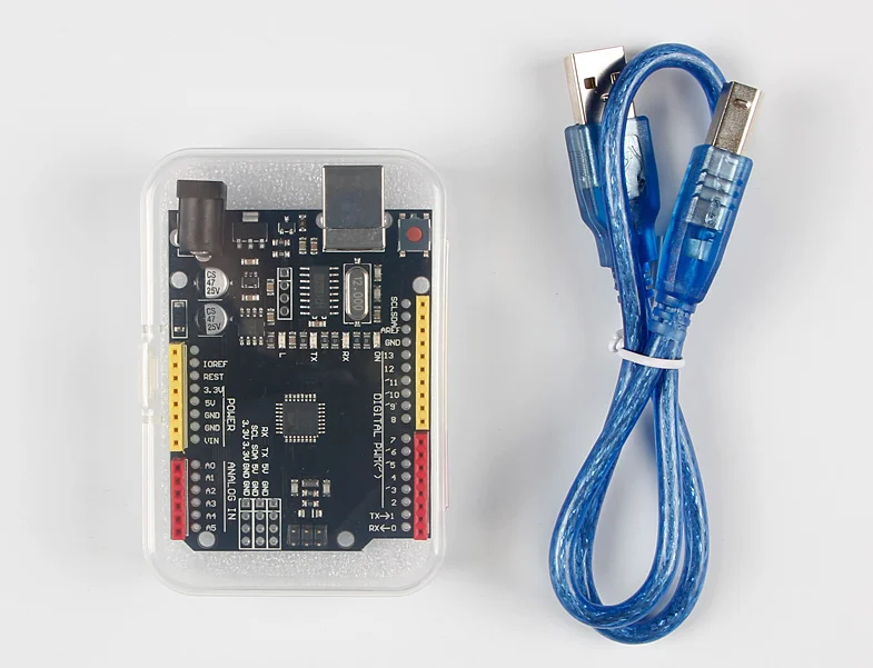 Макетная плата совместима с arduino UNO R3(CH340G) новая версия улучшенная версия ch340 последовательный порт