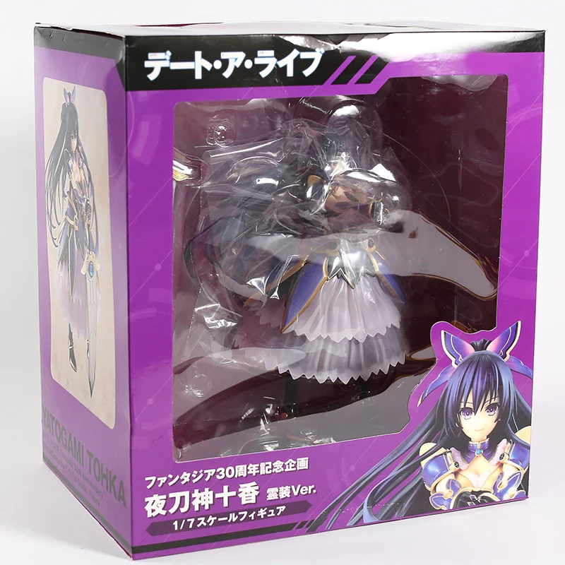 Дата живого Yatogami tohka Fantasia 30-летие Ver. 1/7 Масштаб ПВХ фигурка Коллекционная модель игрушки