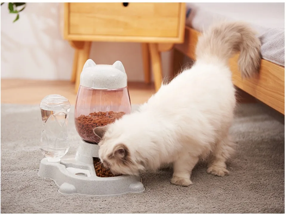 Cat Ear Food & Water Dispenser