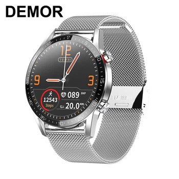 

DEMOR KT33 Smart Watch Men Bracelet Connected IP68 Waterproof ECG Heart Rate Blood Pressure Monitor Smartwatch for Android Phone