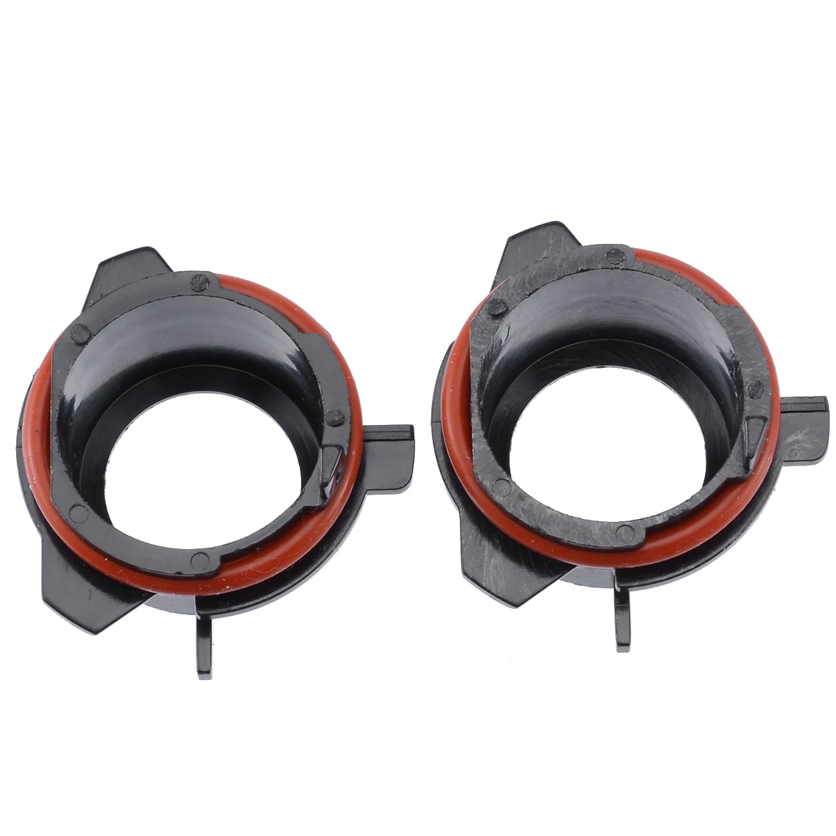 2pcs Car H7 Headlight Bulbs Adapters Holders Base For BMW E39 5 Series 97-03 Light Adapters Socket Base
