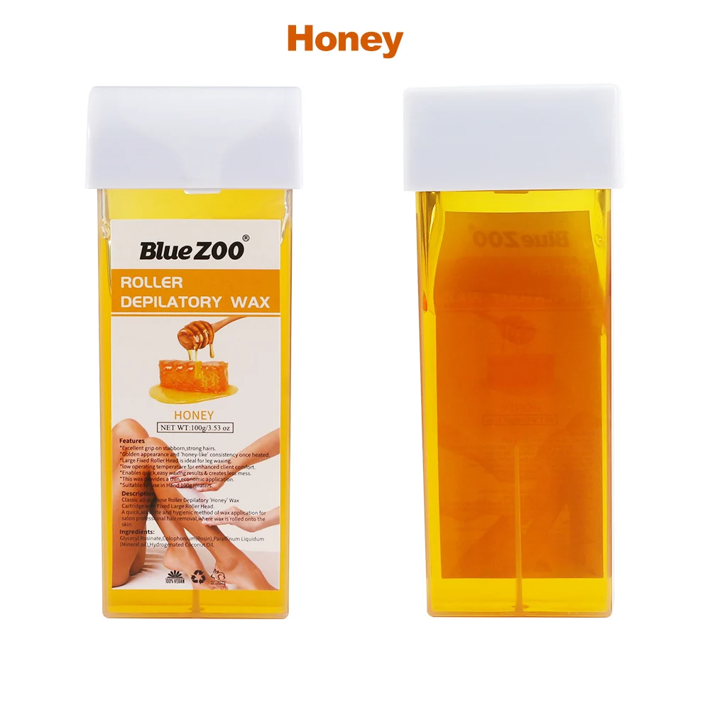 Blue ZOO, 100 г, роликовый эпиляционный воск, эпилятор для рук, ног, подмышек, тела, воск для удаления волос, несколько ароматов, инструменты для удаления волос