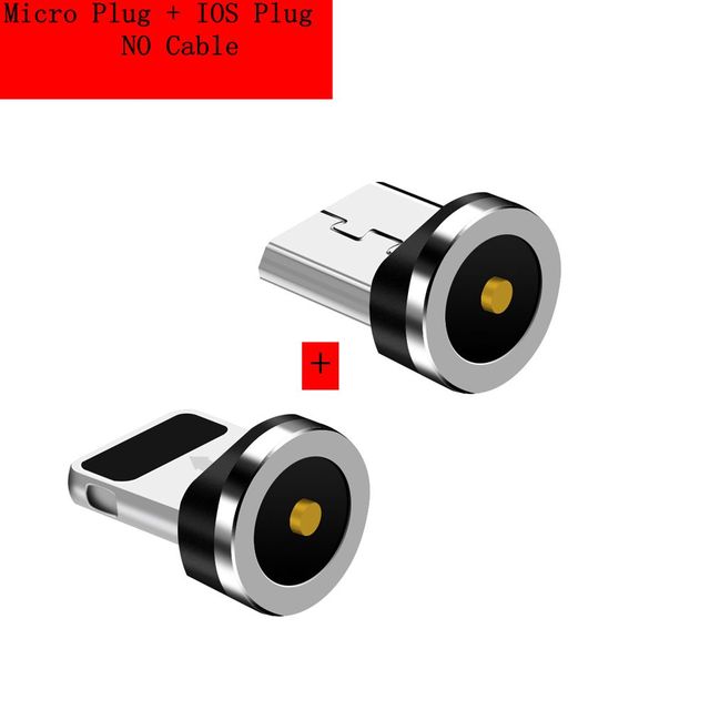 Magnetic Cable Plug Type C Micro USB C Plugs Fast Charging Phone Microusb Type-C Magnet Charger Plug For iPhone XR Adapter
