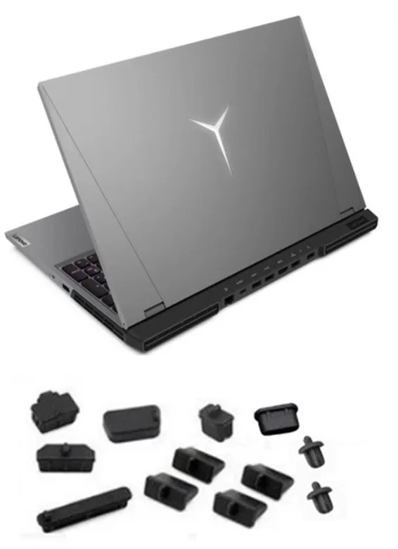 Coperchio Porta Spina In Silicone Antipolvere Per Lenovo Legion 5 15/Legion 5 Pro 7 16 2021 Slim 7I 15/Y540/Legion 5 5I 17/Y740