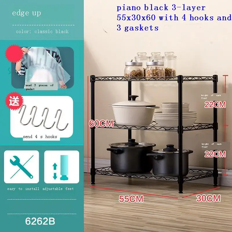 Промышленный Декор стеновых Decorativos зубчатой рейкой и Repisa полки Rangement кухни Prateleira