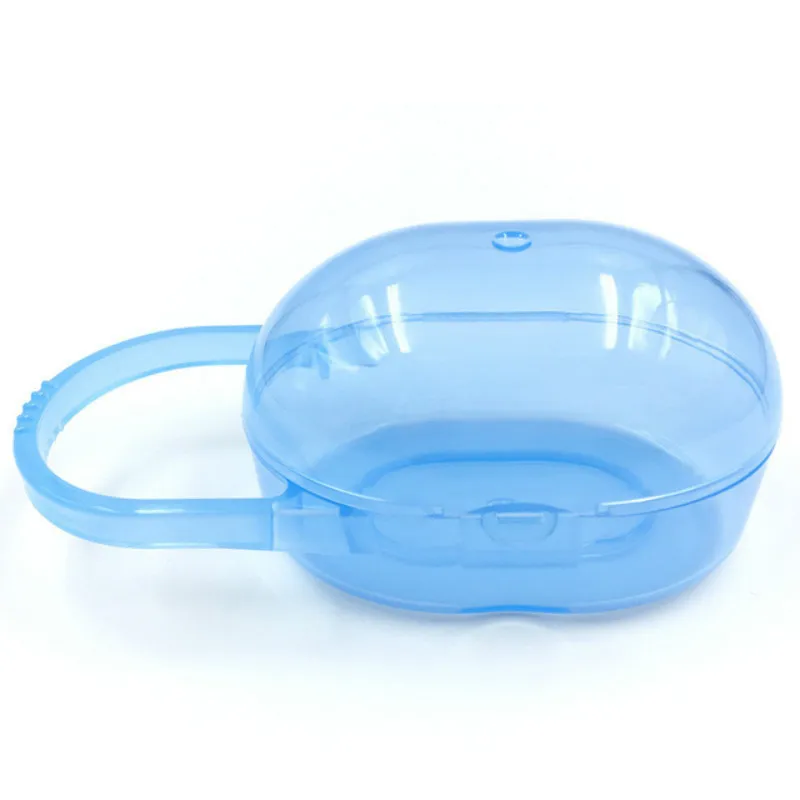 Container-Holder Pacifier-Box Storage-Case Nipple Baby Blue 1PCS Travel Solid